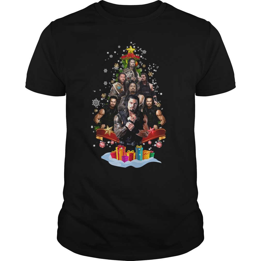 Roman Reigns Christmas Tree Shirt