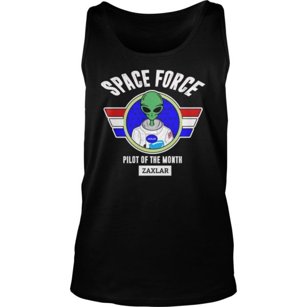 Space Force Pilot Of The Month Alien Astronaut Shirt