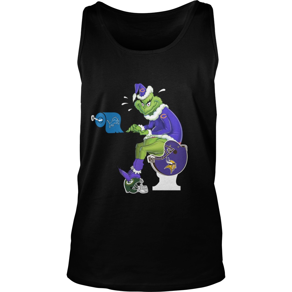 The Grinch Chicago Go Toilet By Minnesota Vikings Shirt