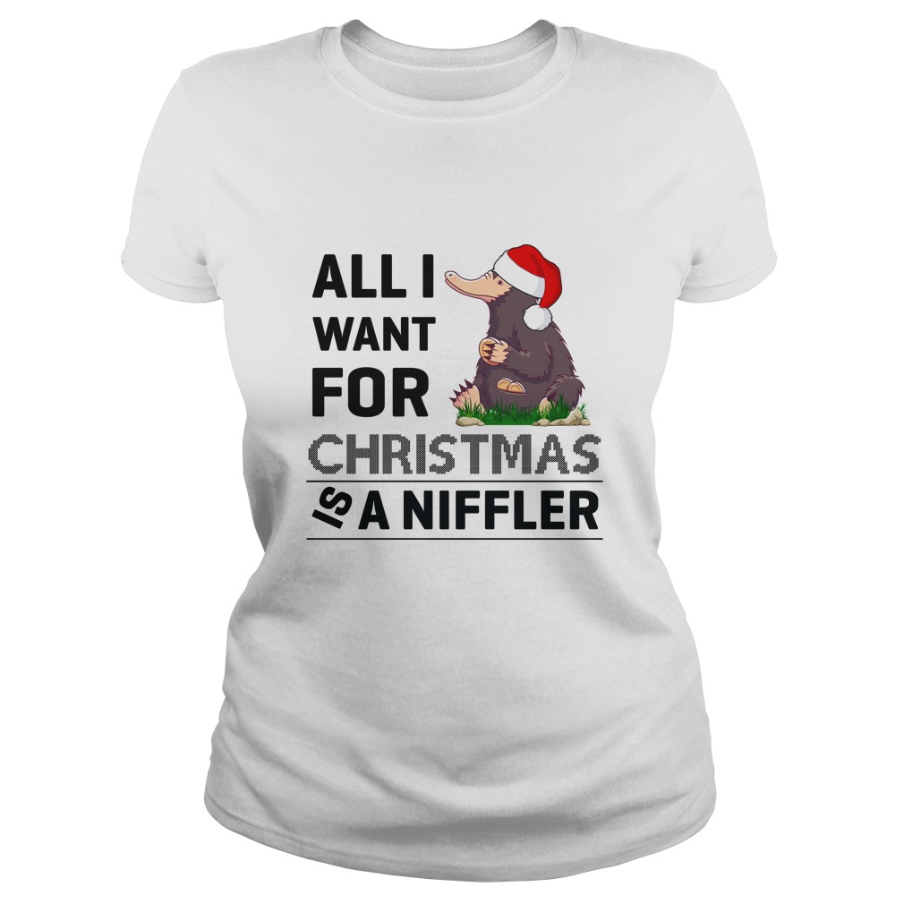 All I Want For Christmas Is A Niffler Shirt