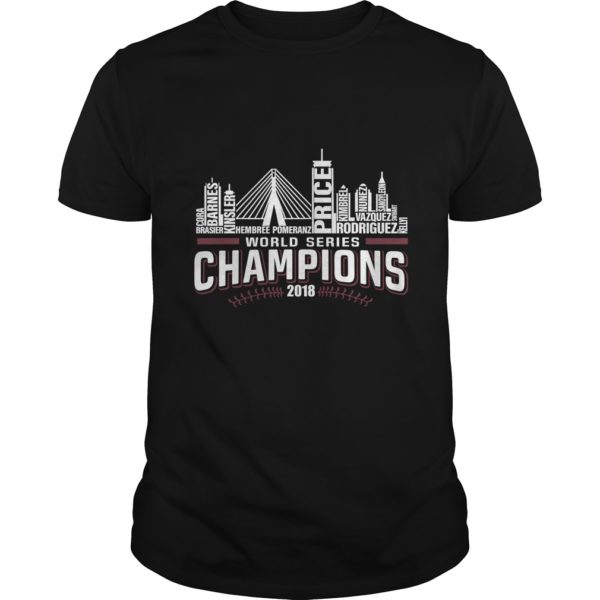 Boston Red Sox 2018 World Series Champions Shirt