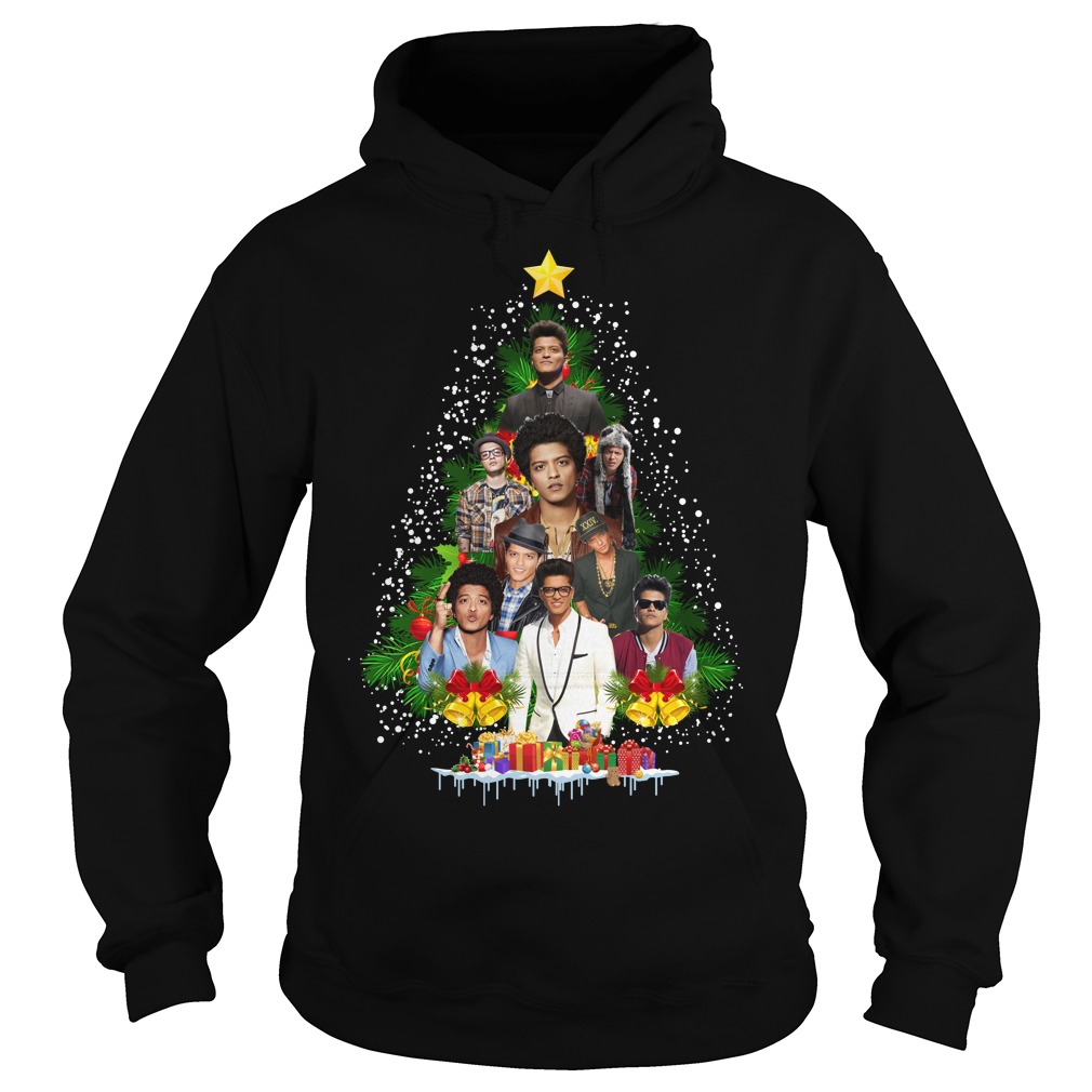 Bruno Mars Christmas Tree Shirt