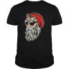 Cool Christmas Black Gray Beard Santa Claus Shirt