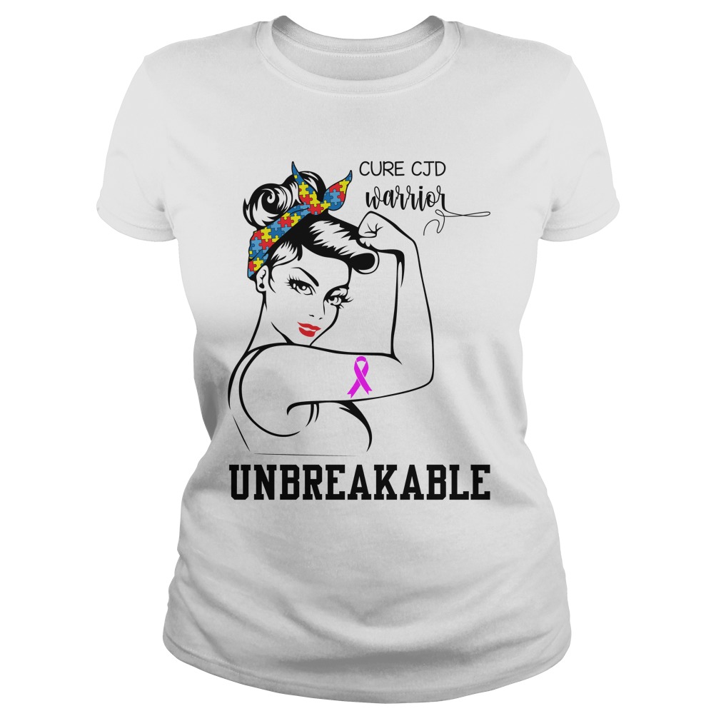 Cure CJD Warrior Unbreakable Shirt