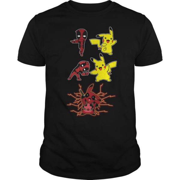 Deadpool Pikachu Fusion Shirt