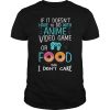 Funny Anime Video Games or Food Shirt