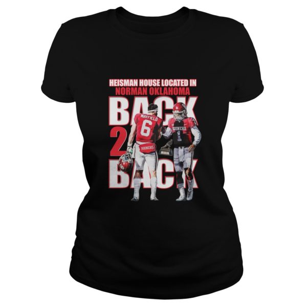 Mayfield Baker 6 And Sooners 1 Shirt