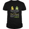 Turtles Are Green Duck Go Quack We're Best Friends Shirt