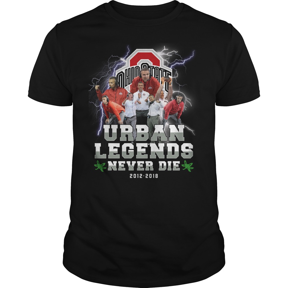 Urban Legends Never Die At Ohio State Shirt