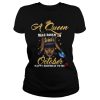 A Queen Was Born In October Happy Birthday To Me Shirt