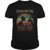 Capricorn Girl The Soul Of A Witch Shirt