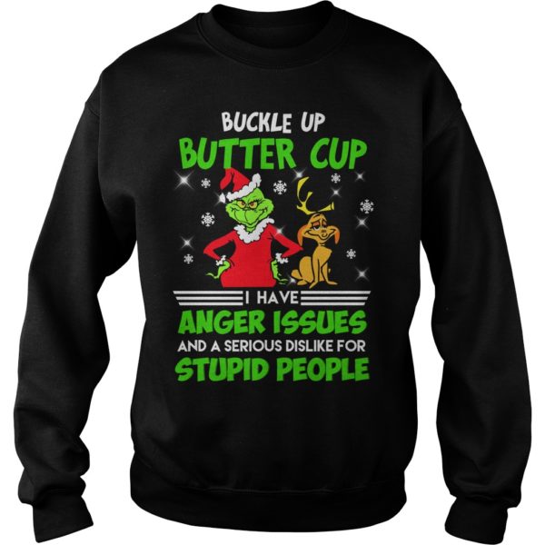 The Grinch Buckle Up Butter Cup Shirt