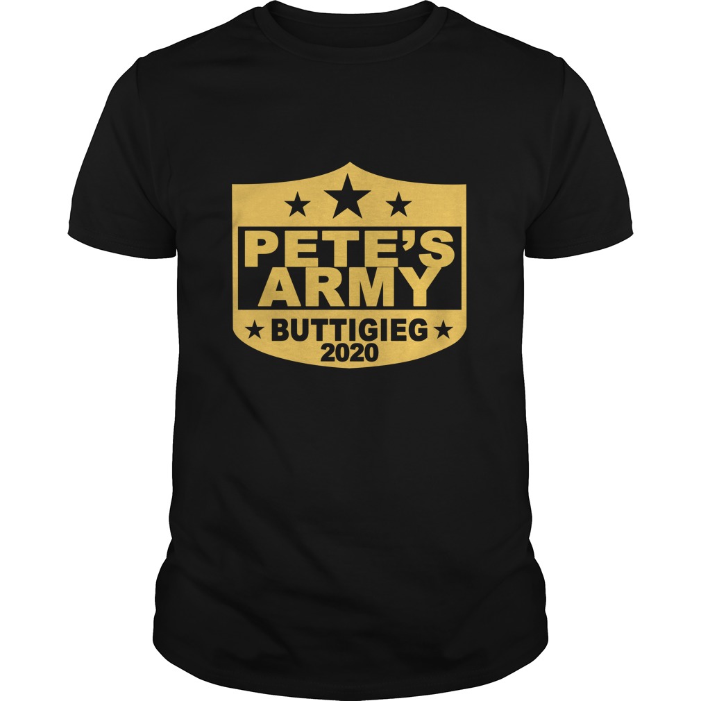Pete's Army Team Pete Buttigieg T - Shirt