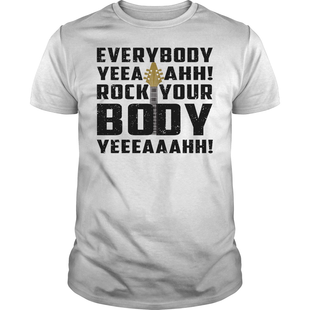 Backstreet Everybody Rock Your Body Back Great Boys Music shirt