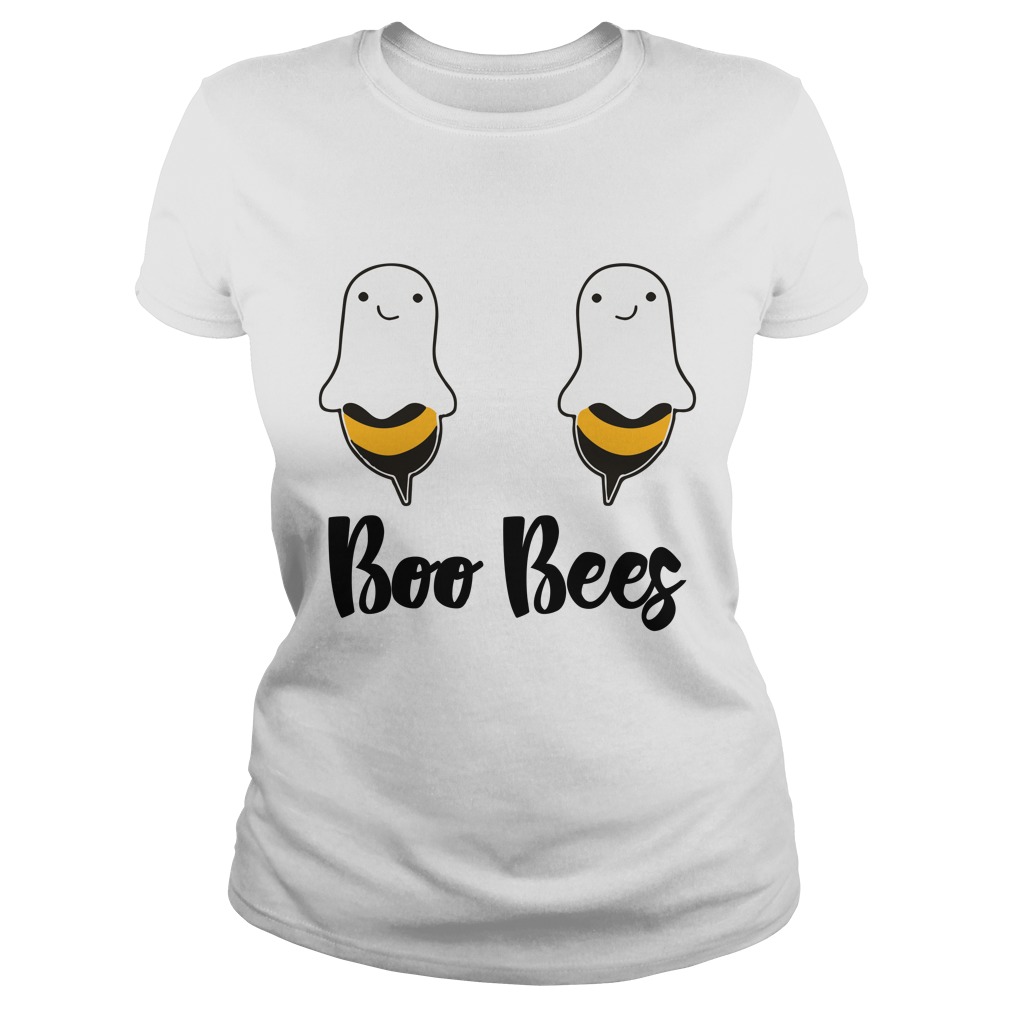 Boo Bees Halloween Shirt Ladies