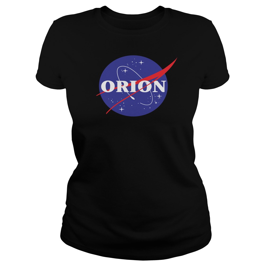 Orion Birthday Boy Gift Spacecraft Shuttle Space Fan Shirt Ladies