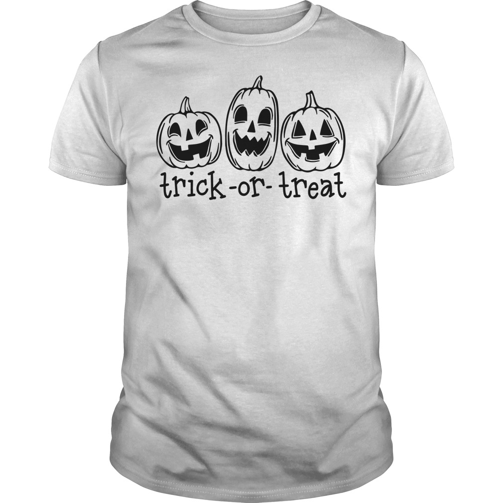 Trick or Treat Pumpkin Halloween Shirt