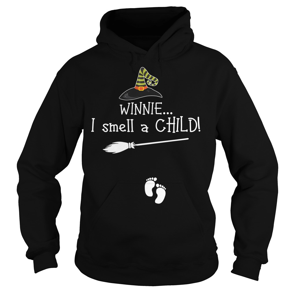 Winnie I Smell A Child Pregnancy Halloween Shirt Hoodies