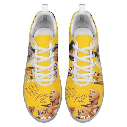 Kobe Bryant 24 Lakers & Nipsey Hussle Sneakers Shoes