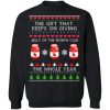 The Gift That Keeps On Giving Jelly Of The Month Club The Whole Year Christmas Shirt