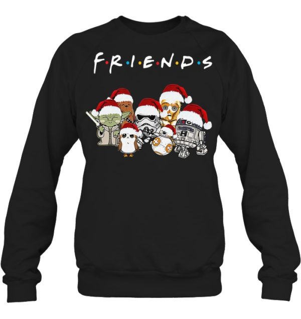 Friends Star Chibi Characters Christmas Shirt.