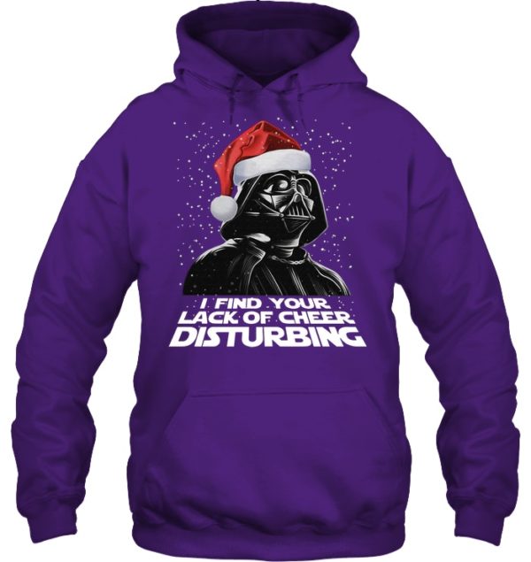 Darth Vader, I Find Your Lack Of Cheer Disturbing Christmas Shirt