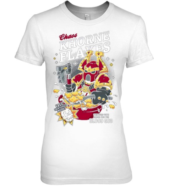 Chaos Khorne Flakes Warhammer Cereal Shirt.