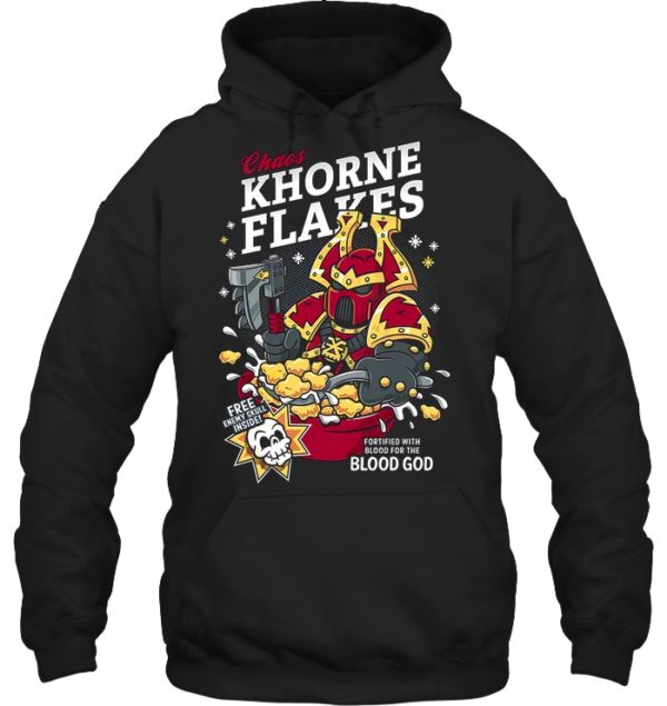 Chaos Khorne Flakes Warhammer Cereal Shirt.