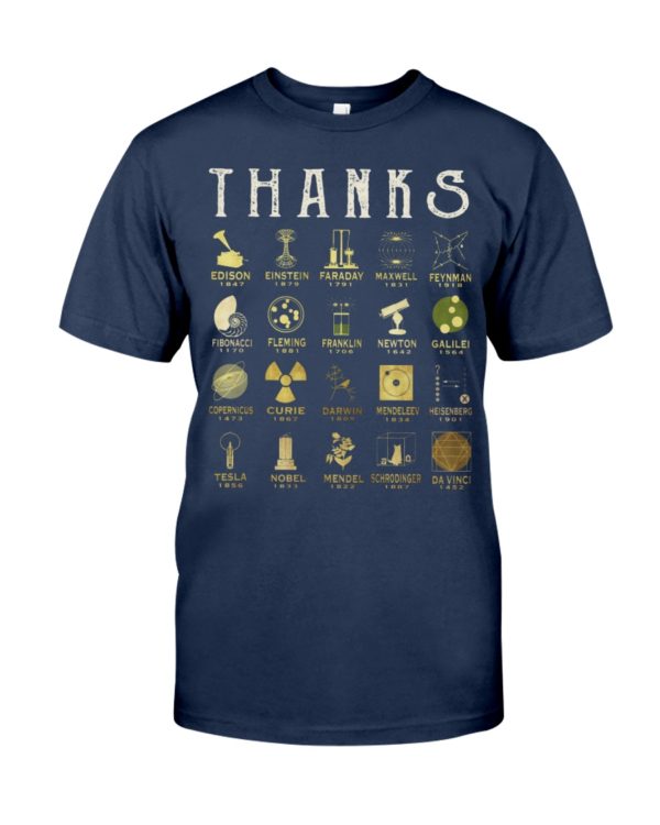Thanks Science Edison Einstein Shirt