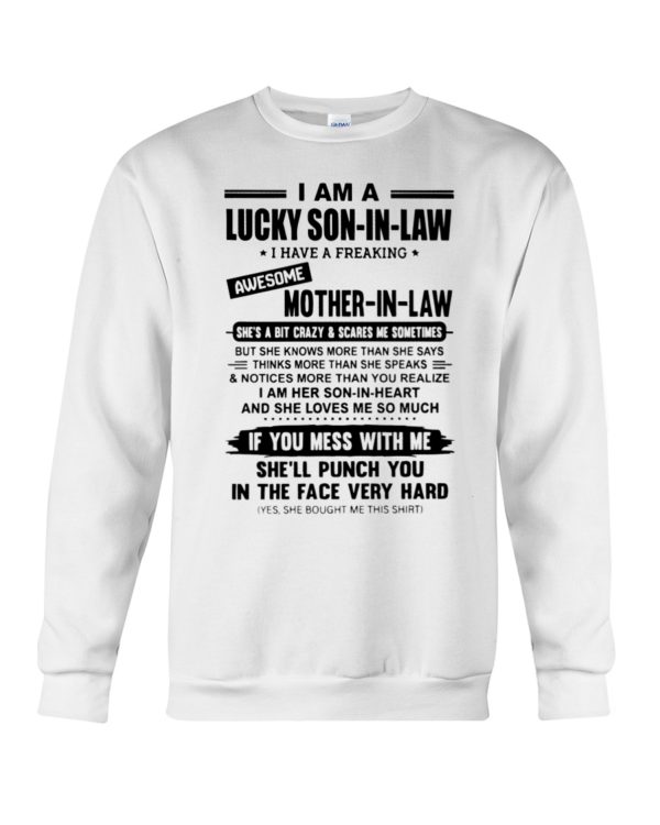 I Am A Lucky Son In Law Shirt