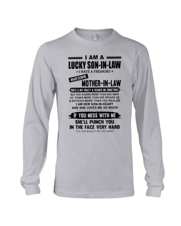 I Am A Lucky Son In Law Shirt