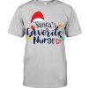 Santa's Favorite Nurse Christmas Shirt