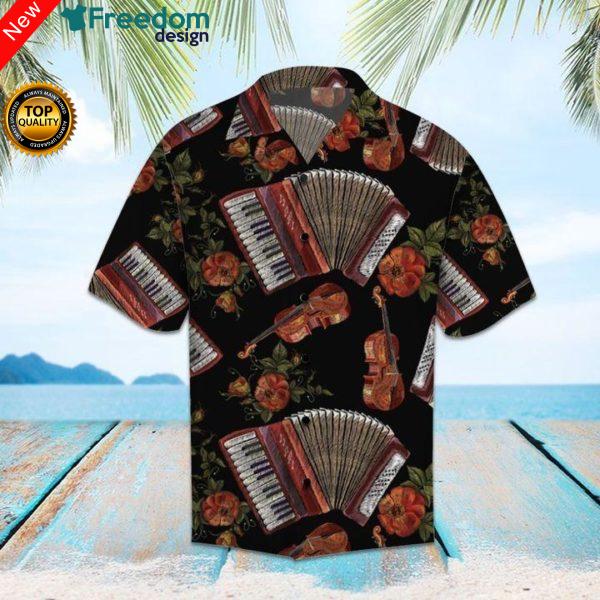Amazing Accordion Hawaiian Shirt | Unisex