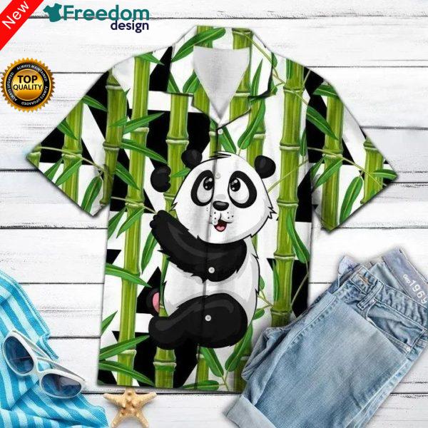 Panda Bamboo Hawaiian Shirt | Unisex