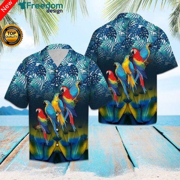 Parrot Forest Hawaiian Shirt | Unisex
