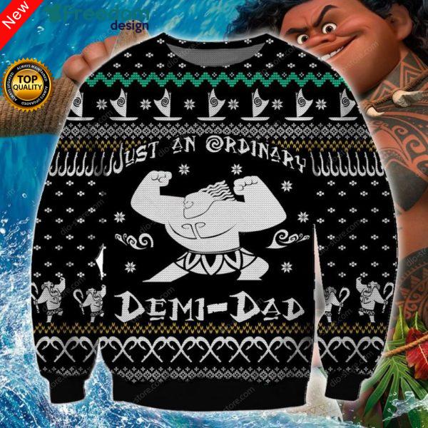Demi Dad Knitting 3D All Over Print Christmas Sweater