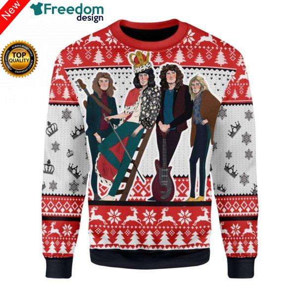 Queen Christmas Ugly Sweater