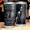 To My Dad Father & Son Fishing Partners For Life Tumbler Cup 20oz