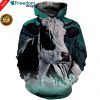 3D All Over Printed Tiger T Shirt Hoodie
