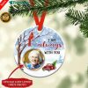 Cardinal I am always with you Ornament custom name, date and photo