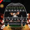 Funny Mike Tyson Knitting 3D All Over Print Christmas Sweater