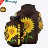 June Girl Sunflower 3D Full Over Printed Clothes