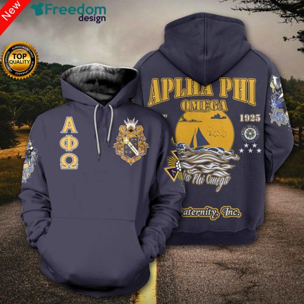 3D All Over Print Alpha Phi Omega Clothing