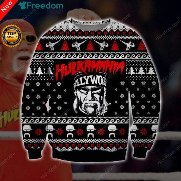 Hulkamania Knitting 3D All Over Print Christmas Sweater