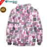 Hope Breast Cancer Awareness 3D All Over Print Hoodie