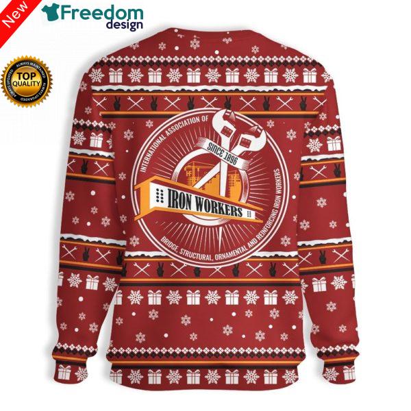 Ironworker Christmas Gift 3D All Over Print Sweatshirt