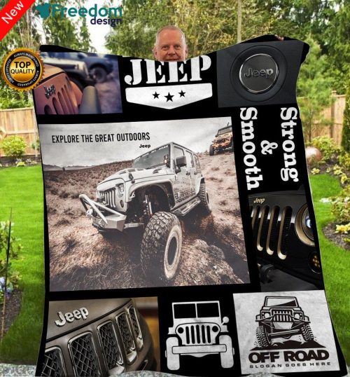 Jeep Fleece Blanket