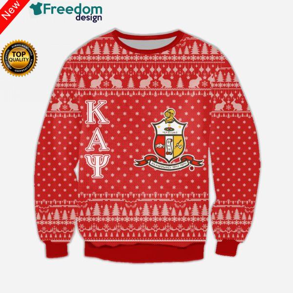 3D All Over Kappa Alpha Psi Ugly Sweater