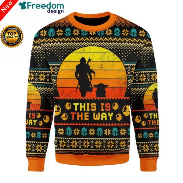 This Is The Way Christmas Ugly Sweater