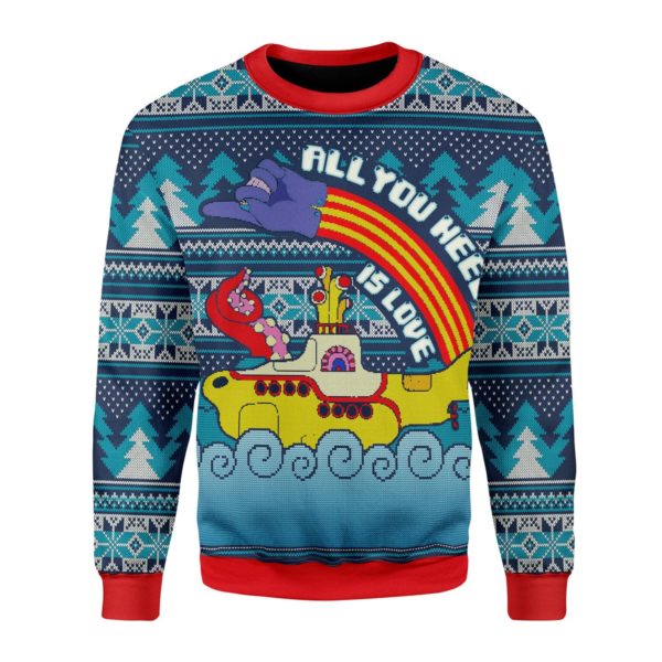 All You Need Is Love Ugly Sweater